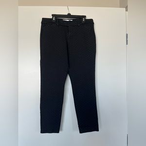 Old Navy Pixie Ankle Pants - Black Polka Dot